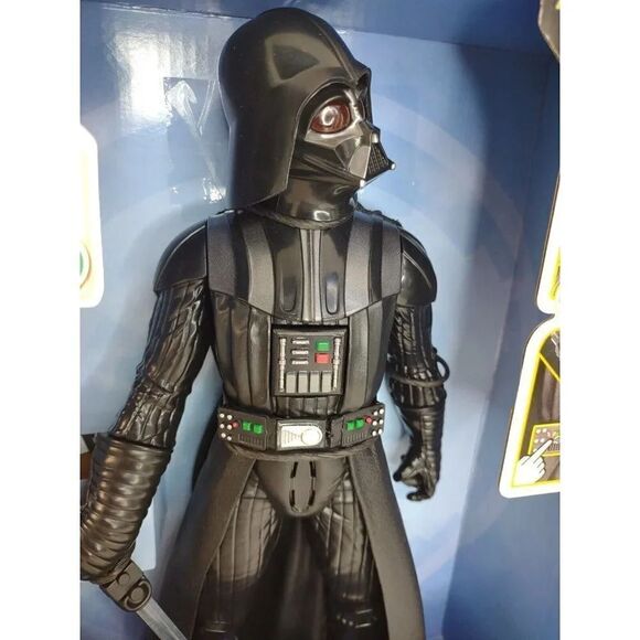 Star Wars DARTH VADER Action Figure Obi Wan Kenobi Galactic Action Inter… - Picture 3 of 16